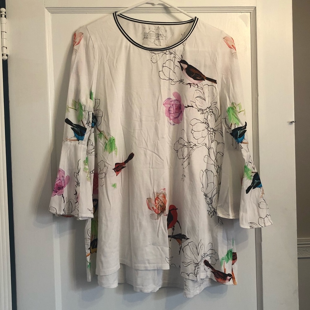Bird & Flower Shirt